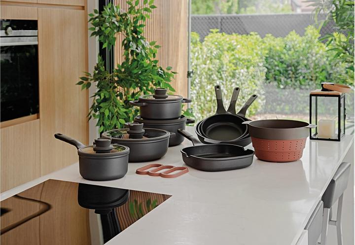 Immagine prodotto BergHoff Padella Leo Stone+ 28 cm (28 cm, Pirofila + casseruola, Alluminio)
