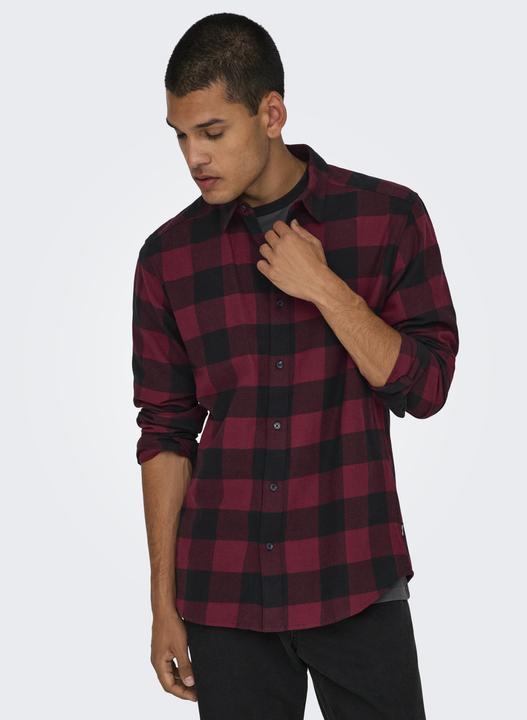 Actual product image Only & Sons Kariertes Langarmhemd (XS)