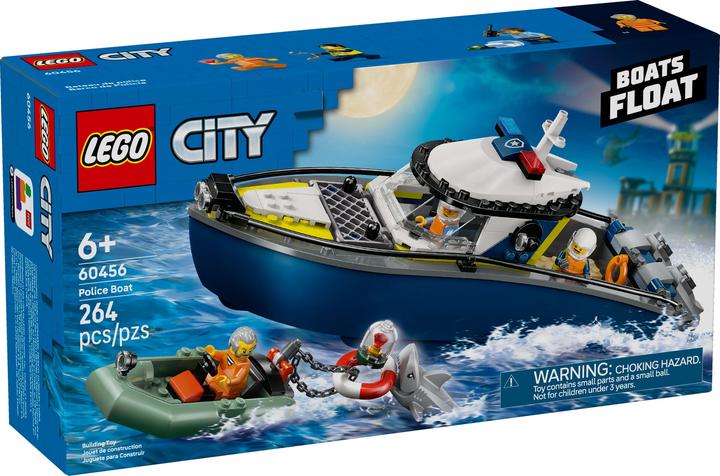 LEGO Verfolgungsjagd im Polizeiboot (60456, LEGO City)