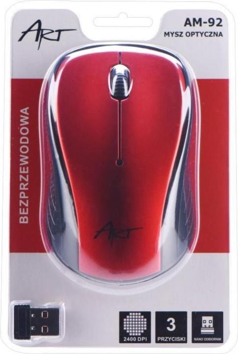 Actual product image Art MYART mouse (AM-92E) (Wireless)