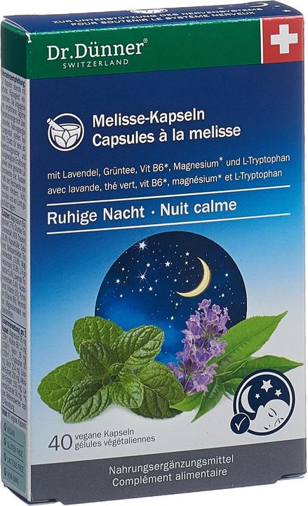 Actual product image Dr. Dünner EssenzaVita Melissa (20 Piece, Capsules, 40 g)