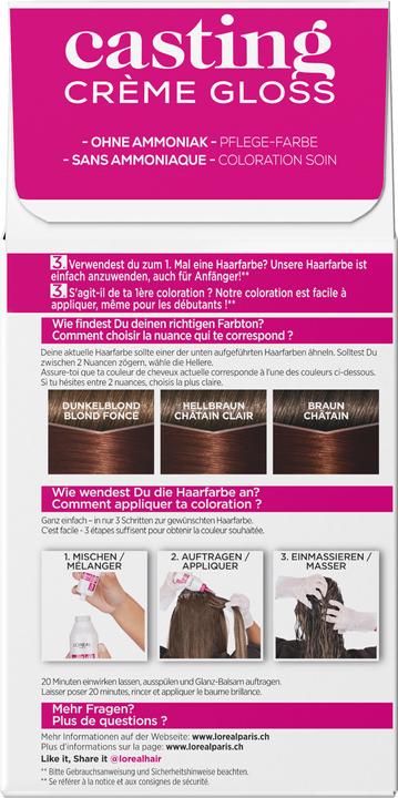 Actual product image L'Oréal Paris Casting Cream Gloss (535 Chocolat)