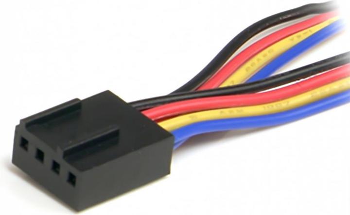 Image du produit StarTech Câble D'Alimentation Du Ventilateur à 4 Broches 12 Pouces