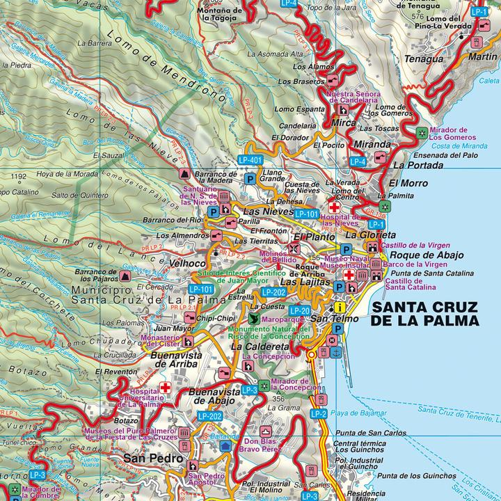 Immagine prodotto Mappa dell'auto Freytag & Berndt La Palma 1:40.000