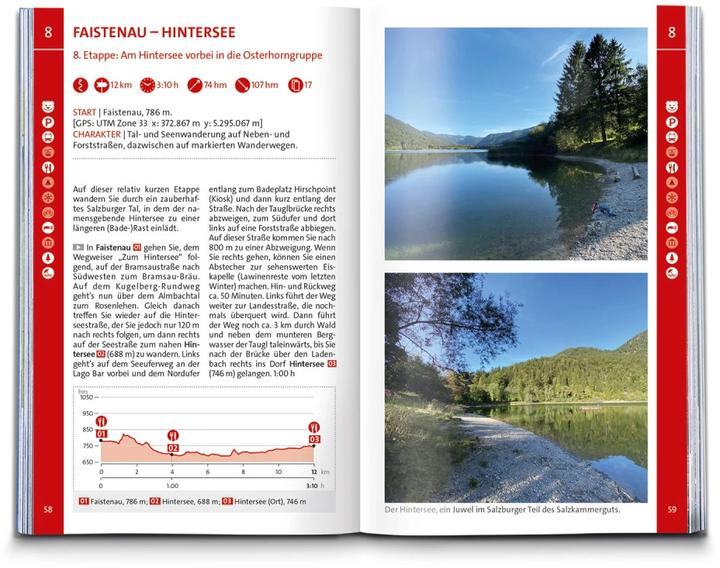 Produktbild Wanderführer 5647 Salzkammergut BergeSeen Trail, 61 Touren (Deutsch, Wolfgang Heitzmann, 2022)