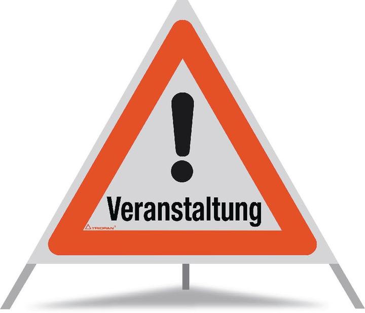 Produktbild Triopan Faltsignal Veranstaltung