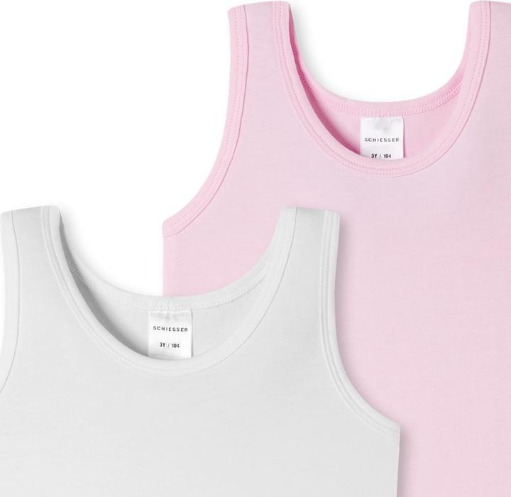 Image du produit Schiesser Pack de 6 maillots de corps Kids Girls 95/5 Organic Cotton (128)