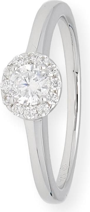 Actual product image Carat Style (52, 925 Silver)