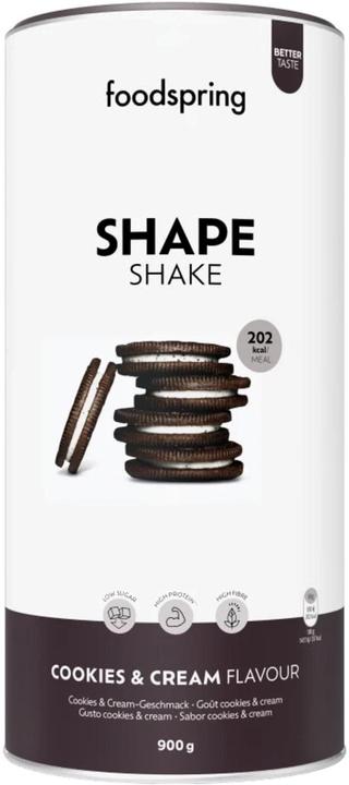 Foodspring Shape Shake (Biscotti-Crema, 1 pz., 900 g)