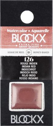 BlockX Deckfarbe, -farbkasten (Rosso indiano)