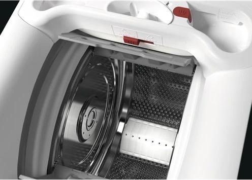 Produktbild AEG L6TBG623 Waschmaschine Freie Aufstellung Top loading 6 kg 1151 rpm D Weiss (6 kg, Unten)