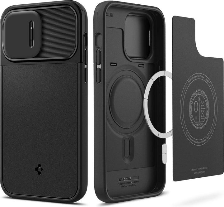 Produktbild Spigen OPTIK ARMOR MAG MAGSAFE IPHONE 14 PRO SCHWARZ (Apple iPhone 14 Pro)