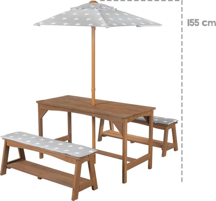 Immagine prodotto Roba Set di sedute per bambini con coprisedile e ombrello Little Stars