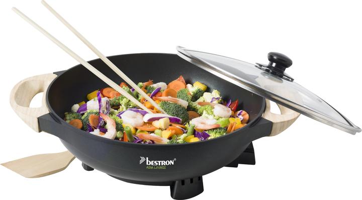 Actual product image Bestron Electric wok