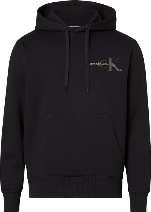 Actual product image Calvin Klein Jeans Glitched Monologo Back Hoodie - 90641 (XL)
