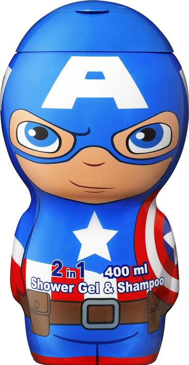 Immagine prodotto Captain America Gel doccia e sampoo (400 ml)
