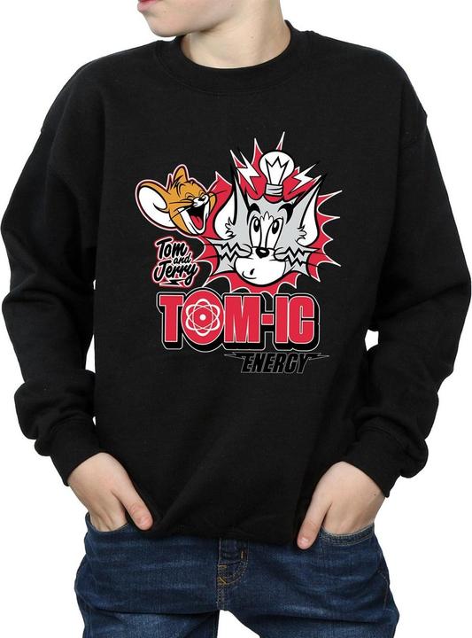 Actual product image Tom & Jerry Boys Tomic Energy Sweatshirt (128)