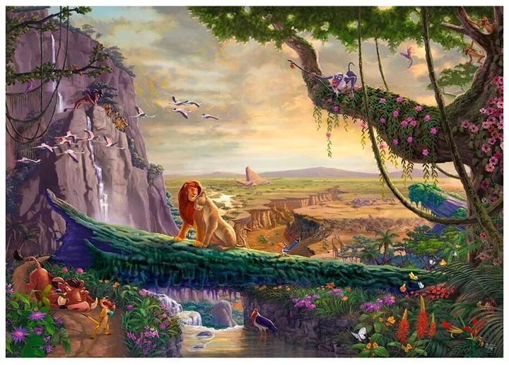 Actual product image Schmidt Spiele The Lion King Return to Pride Rock (6000 pieces)