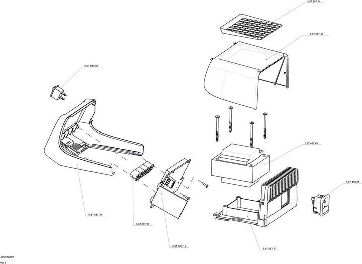 Actual product image Weller Erem Soldering station supply unit