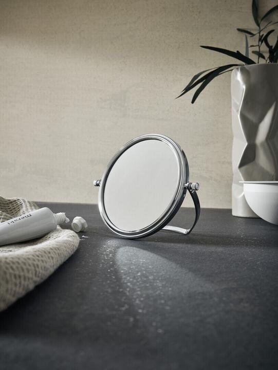 Actual product image Emco pure cosmetic mirror, for gluing, 3-fold, D=153mm, 109800126