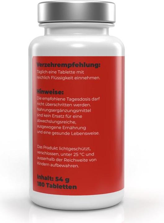 Produktbild VeLife Vitamin B12 Tabl (180 Stück, Tabletten, 81 g)