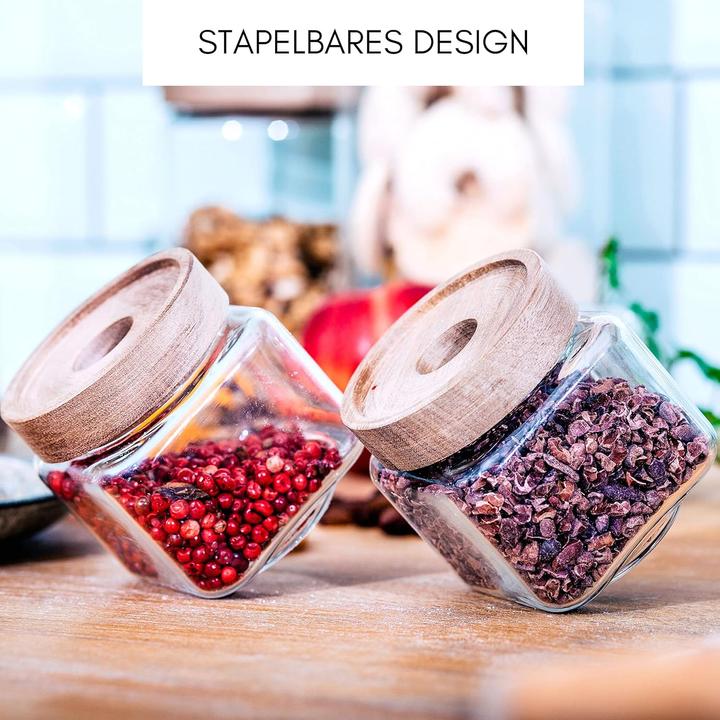 Actual product image Econovo Spice jar set (0.22 l)