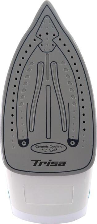 Image du produit Trisa Classic Steam i5521 Fer à vapeur semelle céramique Turquoise (2000 W, 30 g/min)