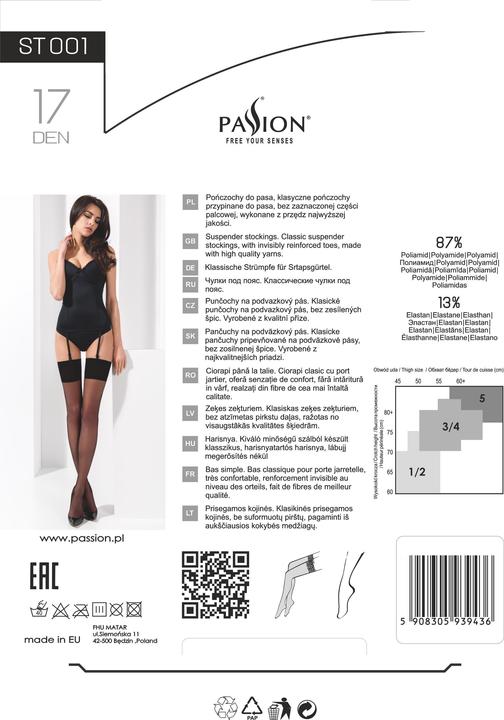 Immagine prodotto Passion Calze ST001 bianco - 5 (5)