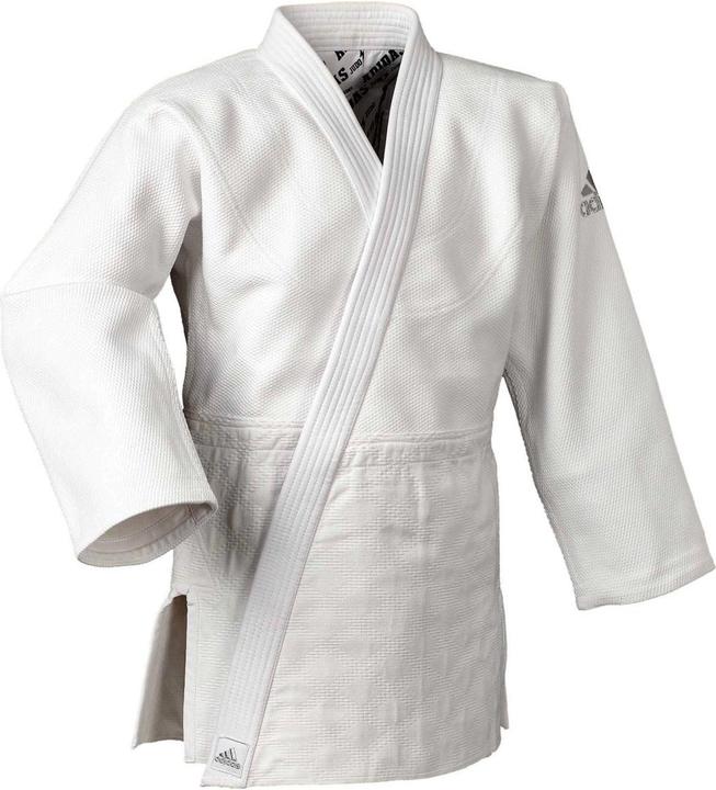 Produktbild adidas Judo-Anzug "Millenium" weiss/silbernes Logo, J990