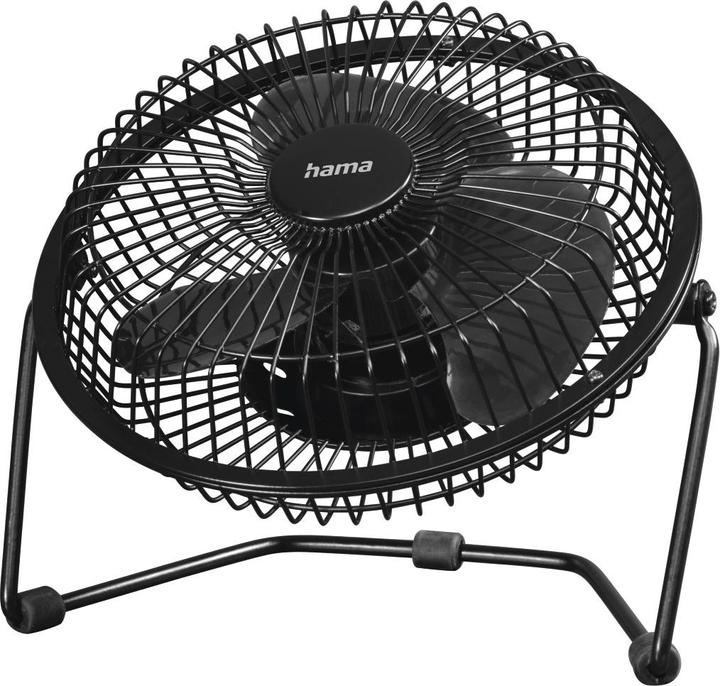 Actual product image Hama USB table fan metal, 20 cm (8), XXL (67 dB)