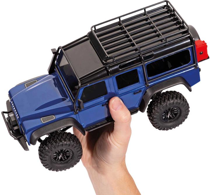 Immagine prodotto Traxxas TRX-4M LR Defender Electric Crawler 4WD 1:18 RTR Rosso (RTR pronto all'uso)