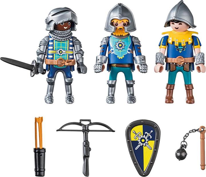 Produktbild Playmobil 3er Set Novelmore Ritter (70671, Playmobil Novelmore)