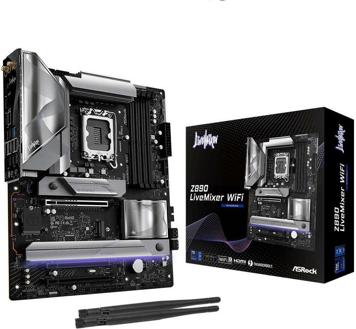 Immagine prodotto AsRock Z890 Lightning WiFi (LGA 1851, Intel Z890, ATX)