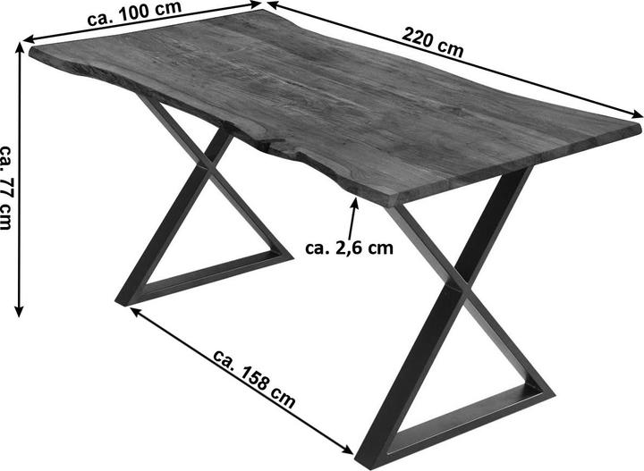 Image du produit SAM Kasimir (220 x 100 x 77 cm)