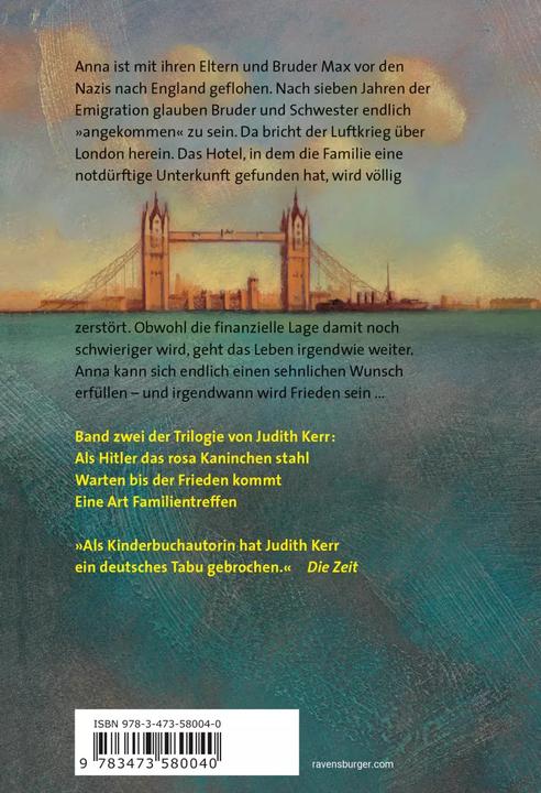 Produktbild Ravensburger Warten bis der Frieden kommt (Deutsch, Judith Kerr, 2013)