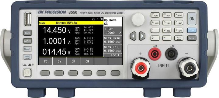 Actual product image BK Precision Electronic DC load, USB / RS232 / handler, programmable, 150V, 30A, 175W