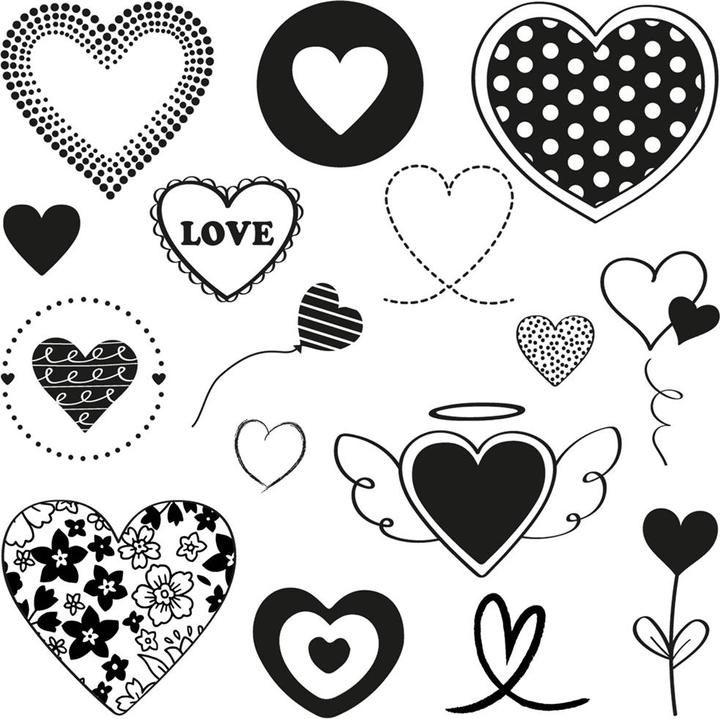 Actual product image Aladine Funny hearts