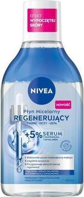 Actual product image NIVEA Micellar Water For Makeup Removal For Sensitive And Tired Skin Regenerating 400ml (400 ml)