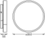Actual product image Ledvance Smart+ Orbis Ceiling (2400 lm)