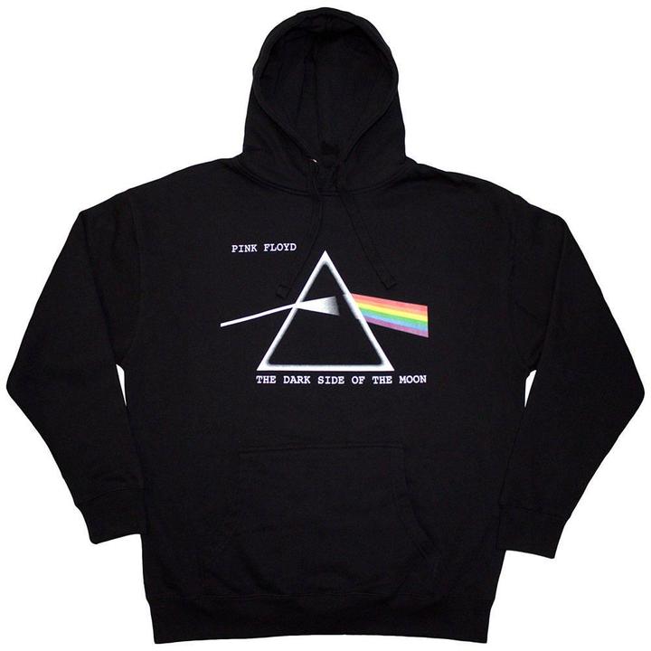 Actual product image Pink Floyd Unisex Adult Dark Side Of The Moon Courier Pull Over Hoodie (XL)