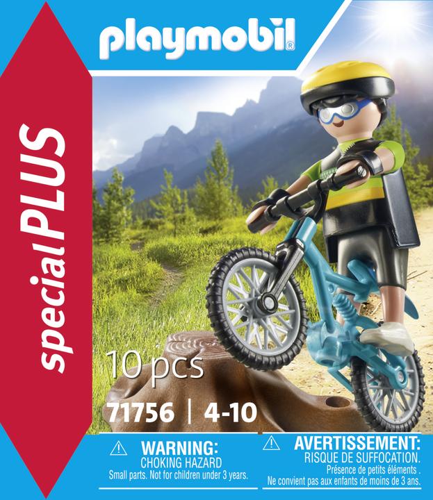 Actual product image Playmobil Mountain biker (71756, Playmobil Special Plus)