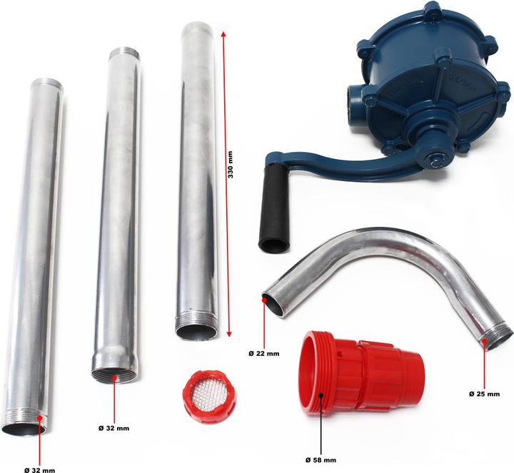Produktbild Wiltec Heizöl Diesel Fasspumpe