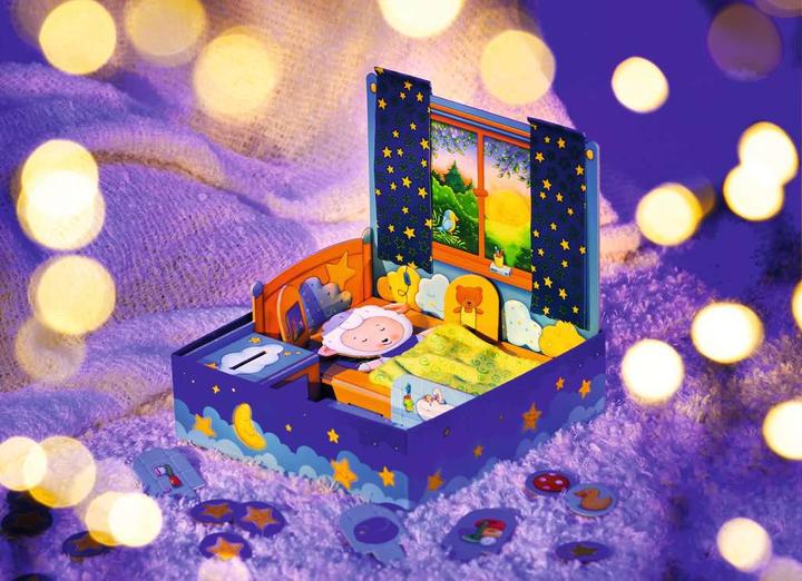Actual product image Ravensburger Good night, Curly! (Italian, German, French)