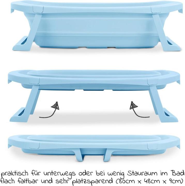 Produktbild Hauck Wash N Fold M Light Blue