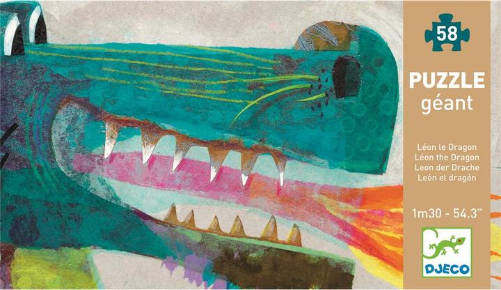 Djeco Leon der Drache (58 Teile)