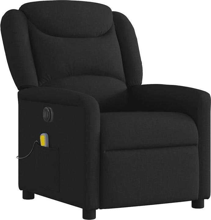 Produktbild VidaXL Massagesessel Elektrisch Schwarz Stoff
