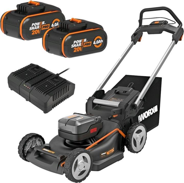 Immagine prodotto Worx Akku RasenmäherSchnittbreite 46 cm (Batteria ricaricabile)