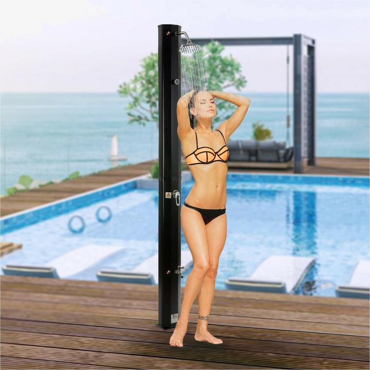 Actual product image Arebos Solar Shower