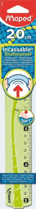 Produktbild Maped 244020 Flachlineal Flex, 200 mm aus Kunststoff, bruchfest (200 mm)