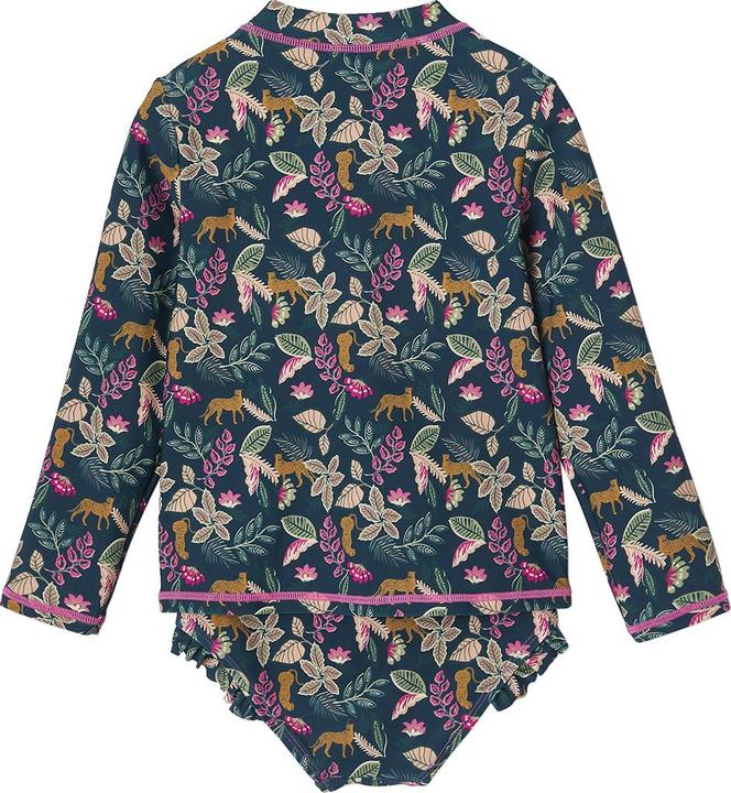 Image du produit Vertbaudet Mädchen Bade-Set: Shirt mit UV-Schutz & Badehose (158)